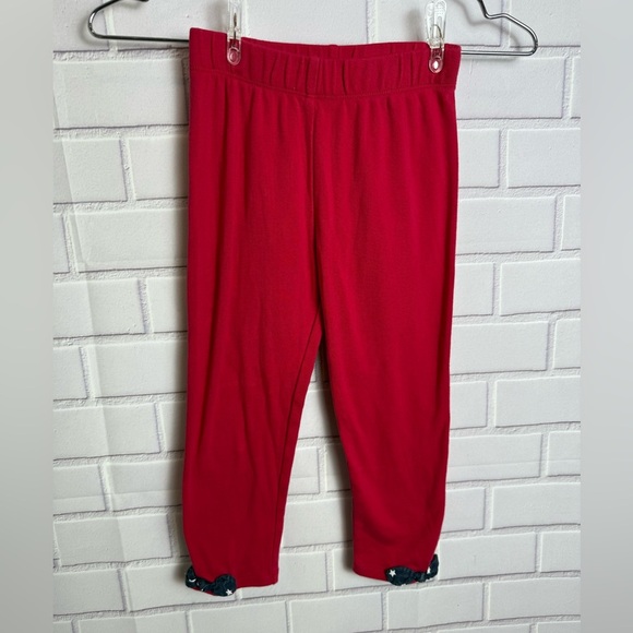 Gymboree Red Pajama Set Cozy Sleepwear/size 8 - Picture 10 of 11